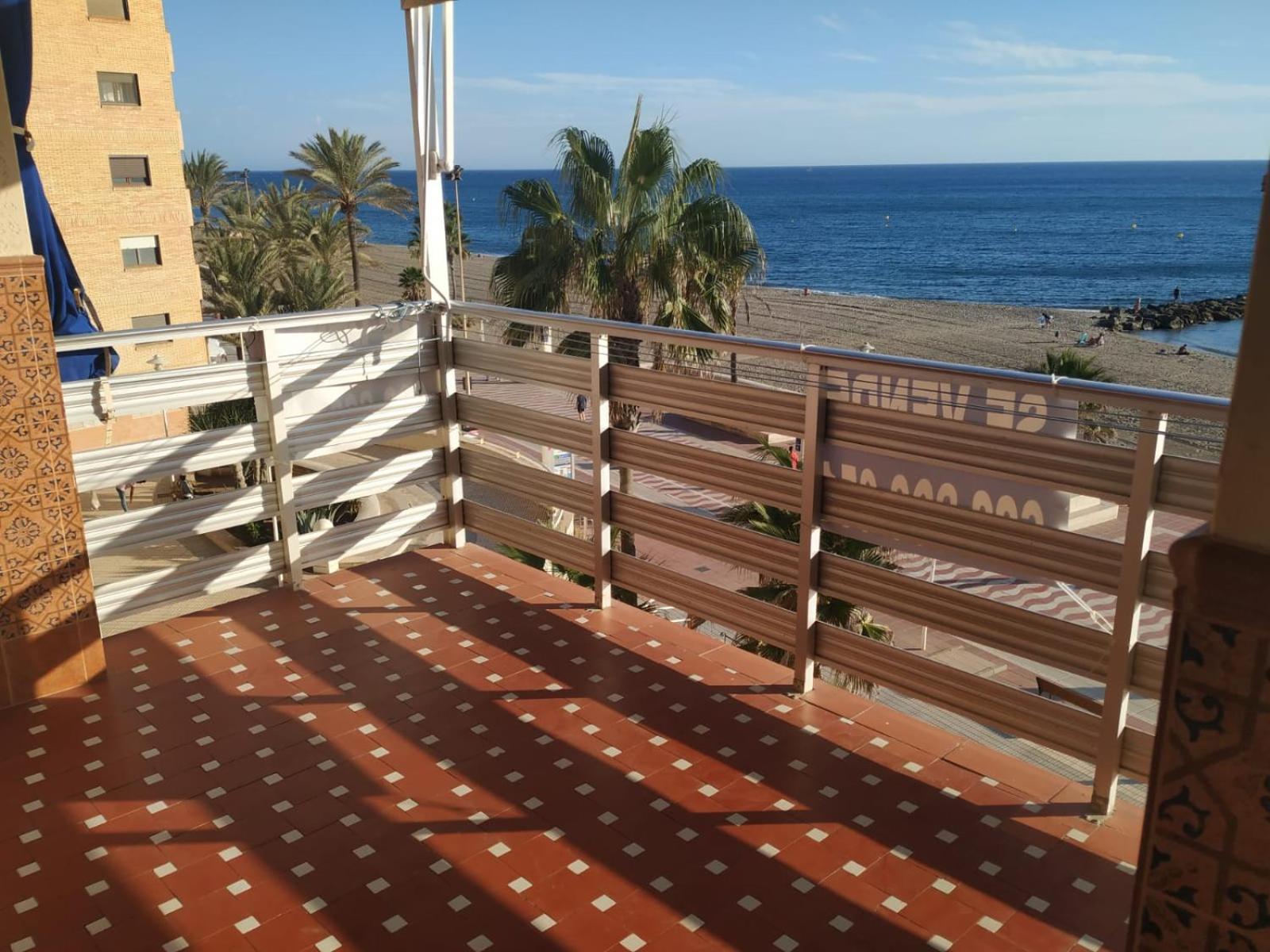 Apartamento 1ª Linea De Mar Almería Kültér fotó